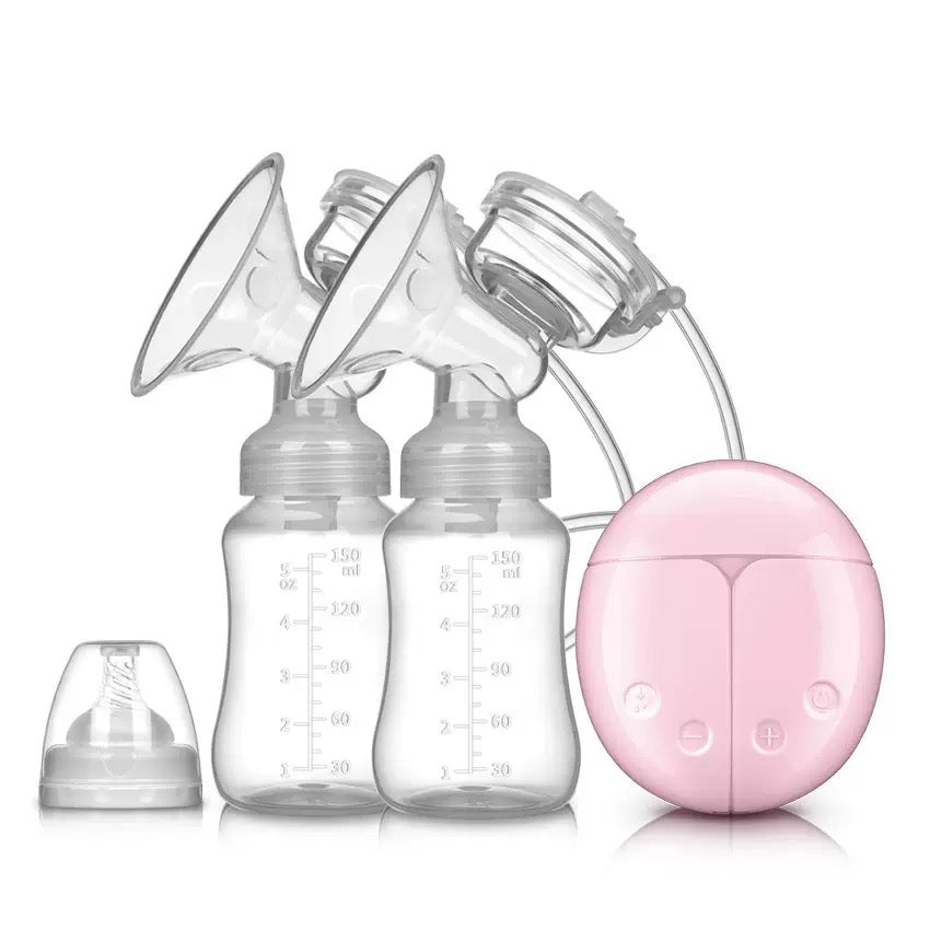 Portable Electric Double Breast Pump | Rechargeable BPA-Free Milk Extractor Set