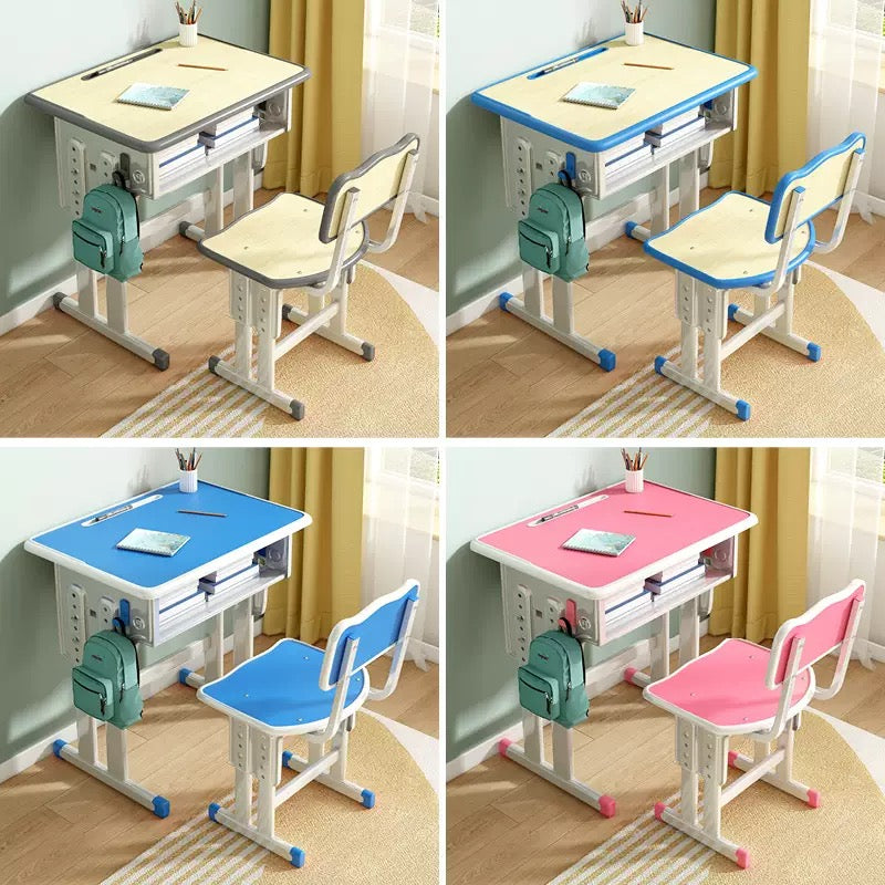 Adjustable Kids Study Desk & Chair Set