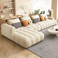 Modern Modular Chaise Sectional Sofa/Plush Lounge Fabric Couch