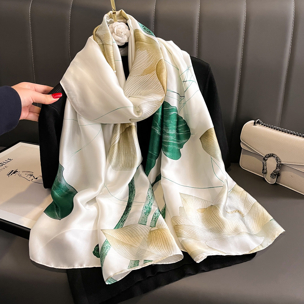 180x90cm High Quality Silk Scarves (Set of 6 designs)