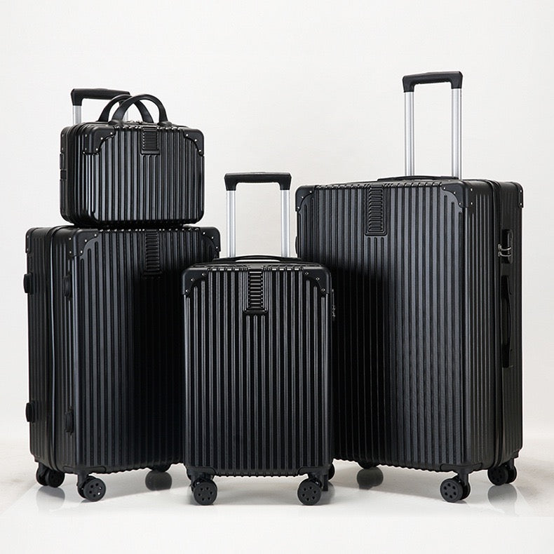 Hard Shell 4-Piece Travel Luggage Set (14/20/24/28”)