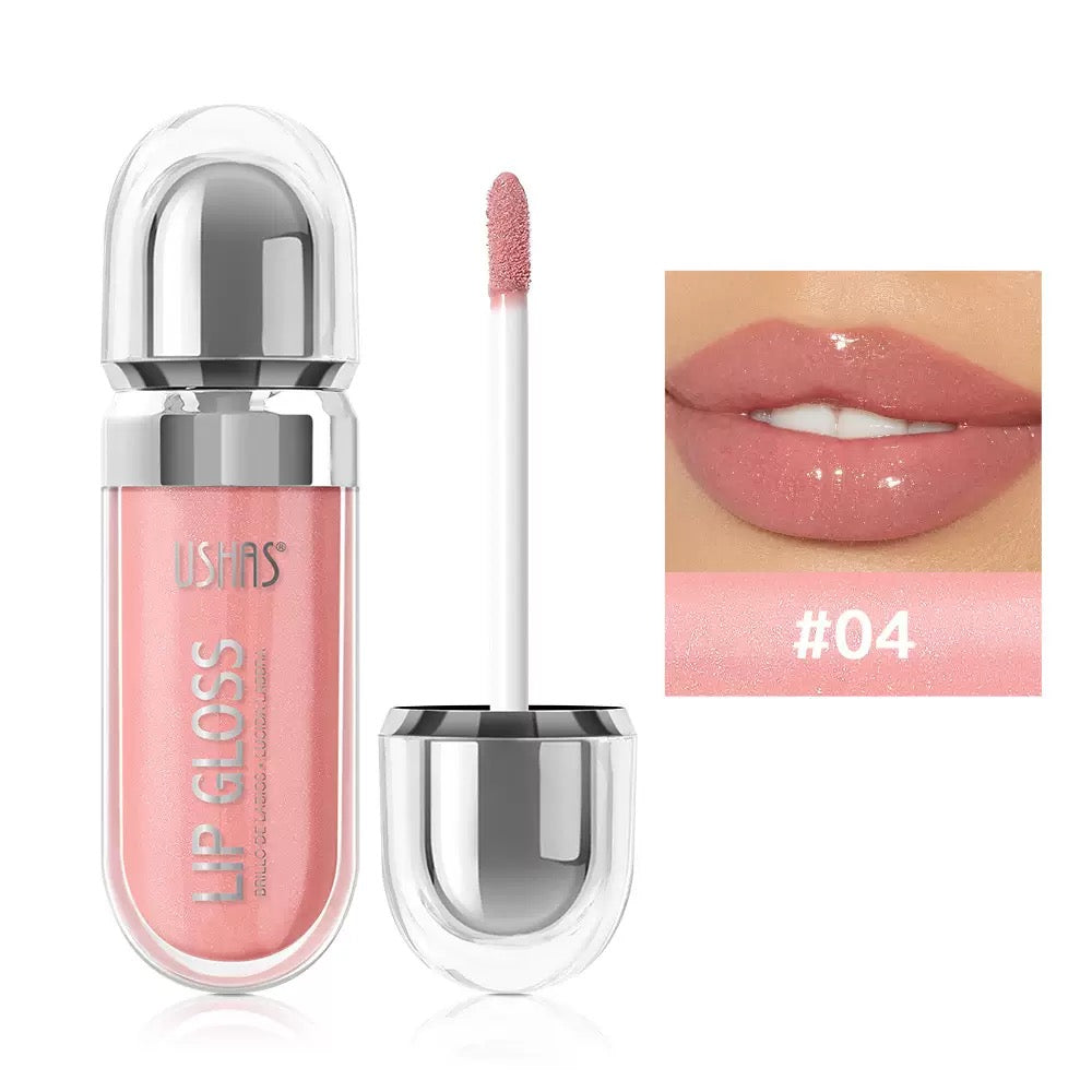 Ushas Glossy Shimmer Lip Gloss (MOQ-6 pieces)