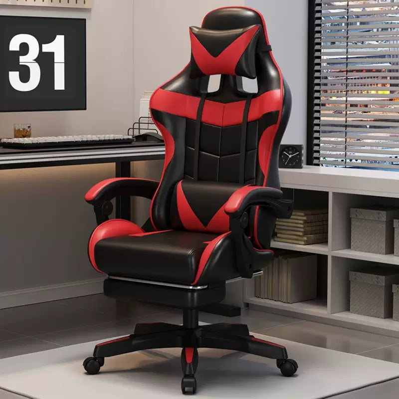 Ergonomic Gaming/Office Chair with Footrest