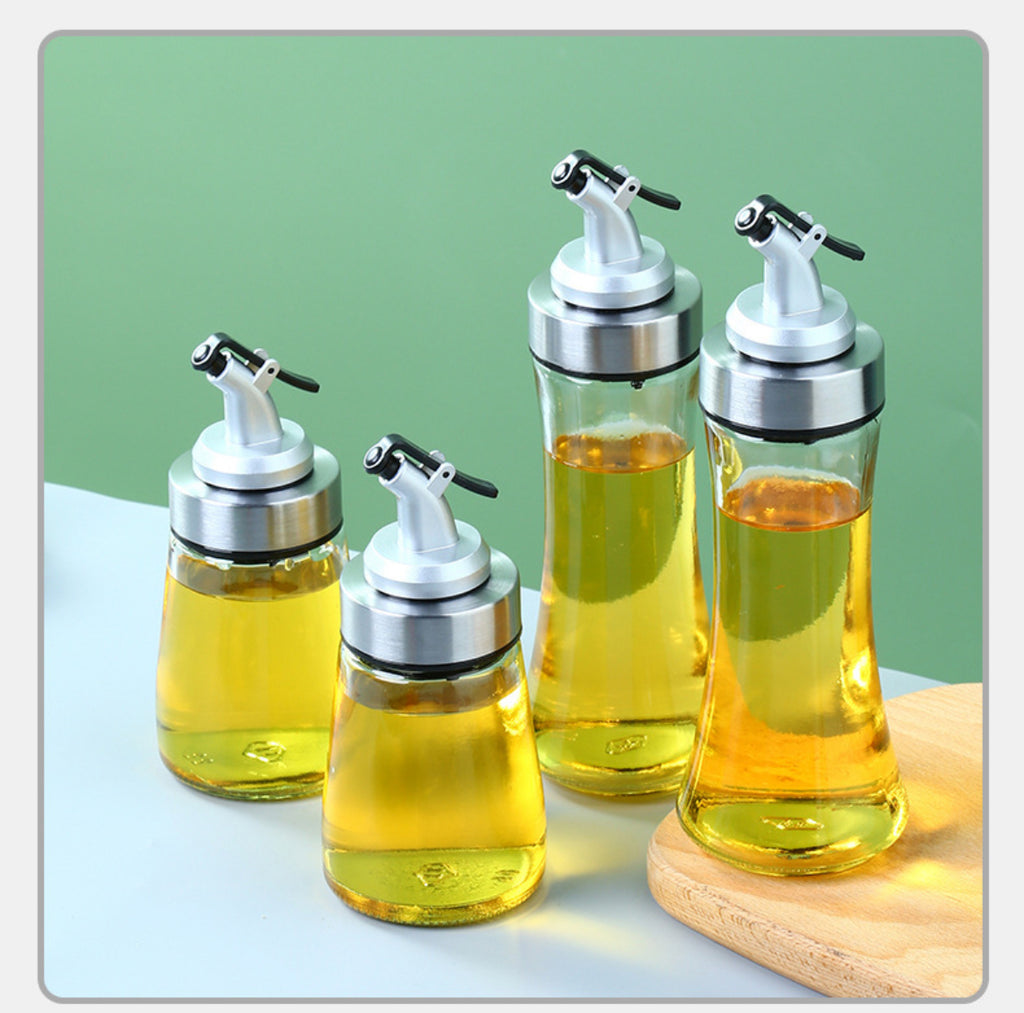Glass Oil & Vinegar Dispenser Bottle (170ml / 200ml)