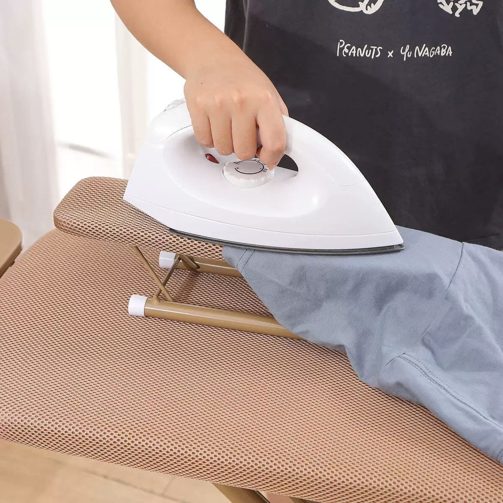 Foldable Adjustable Ironing Board with Iron Rest