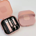 8-Piece Manicure Set with Storage Case | Nail Clipper, Scissors & Grooming Tools