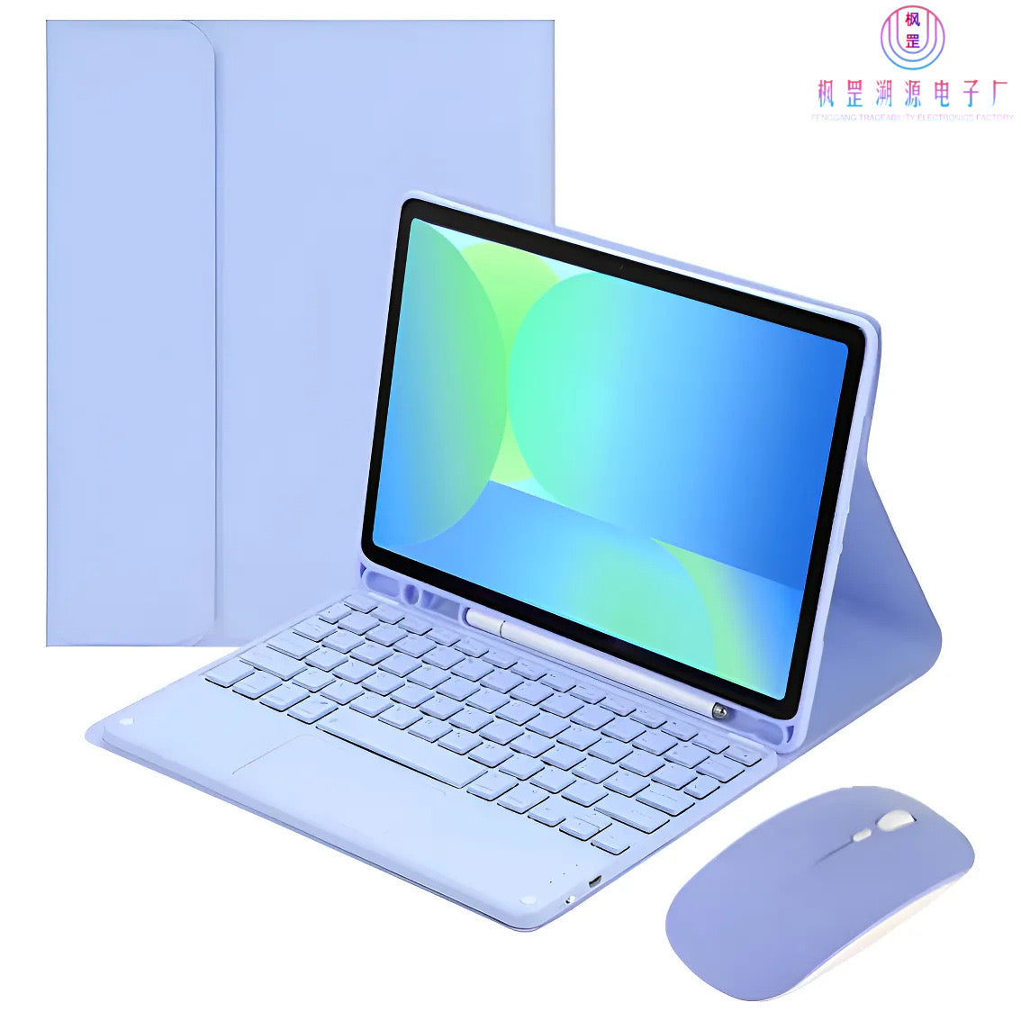 Universal Bluetooth Keyboard Case with Touchpad & Mouse (For Samsung Galaxy Tablets)
