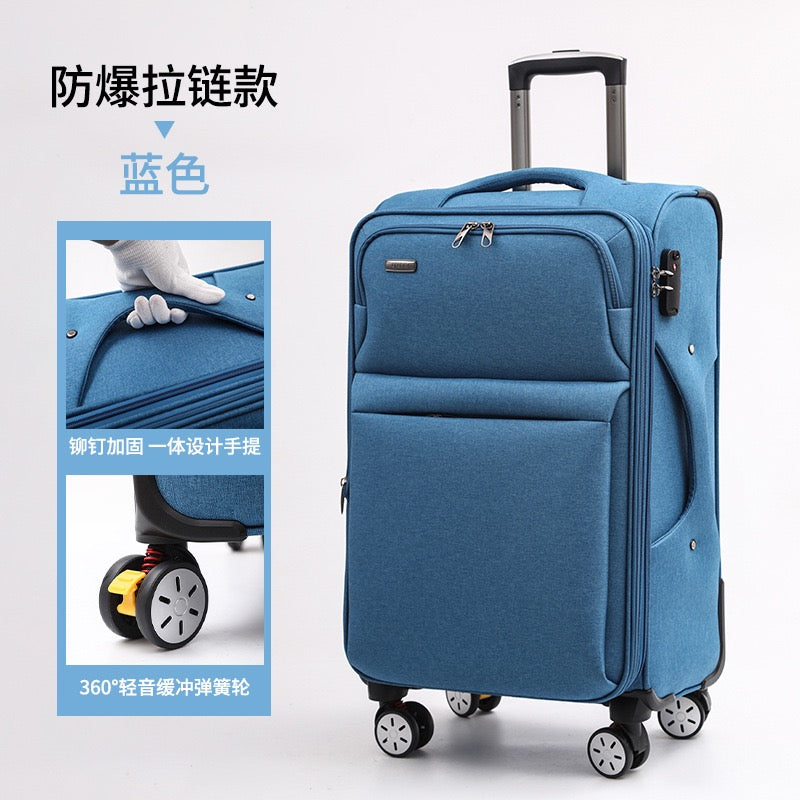 Oxford Fabric Waterproof Travel Luggage Set (20/24/28”)