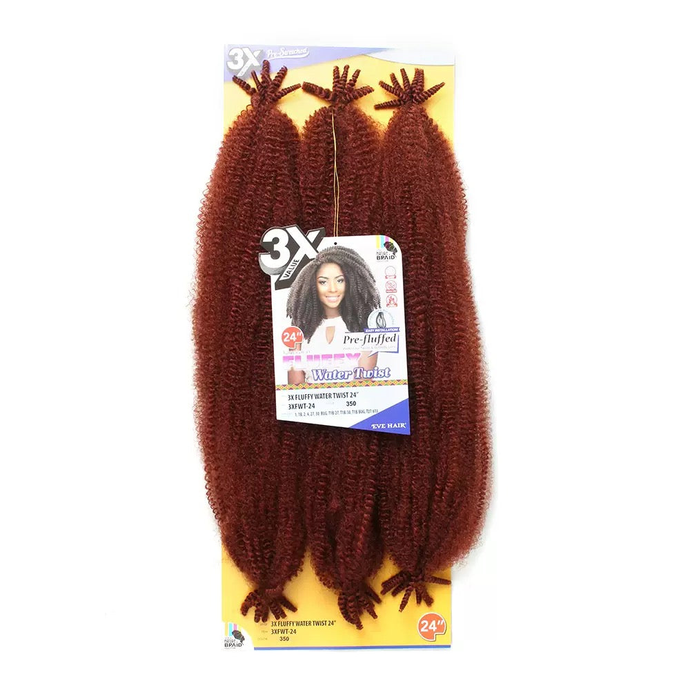 120g 24 inches Kanekalon Afro Kinky Curly Extensions in Assorted Colours