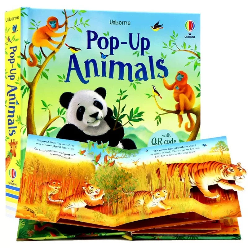 (Set of 10 Books) Children’s 3D Pop-Up Book Collection: Educational & Fairy Tale Set