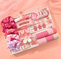 Hair Accessories Set for Girls & Women (Scrunchies, Hair Ties & Clips)