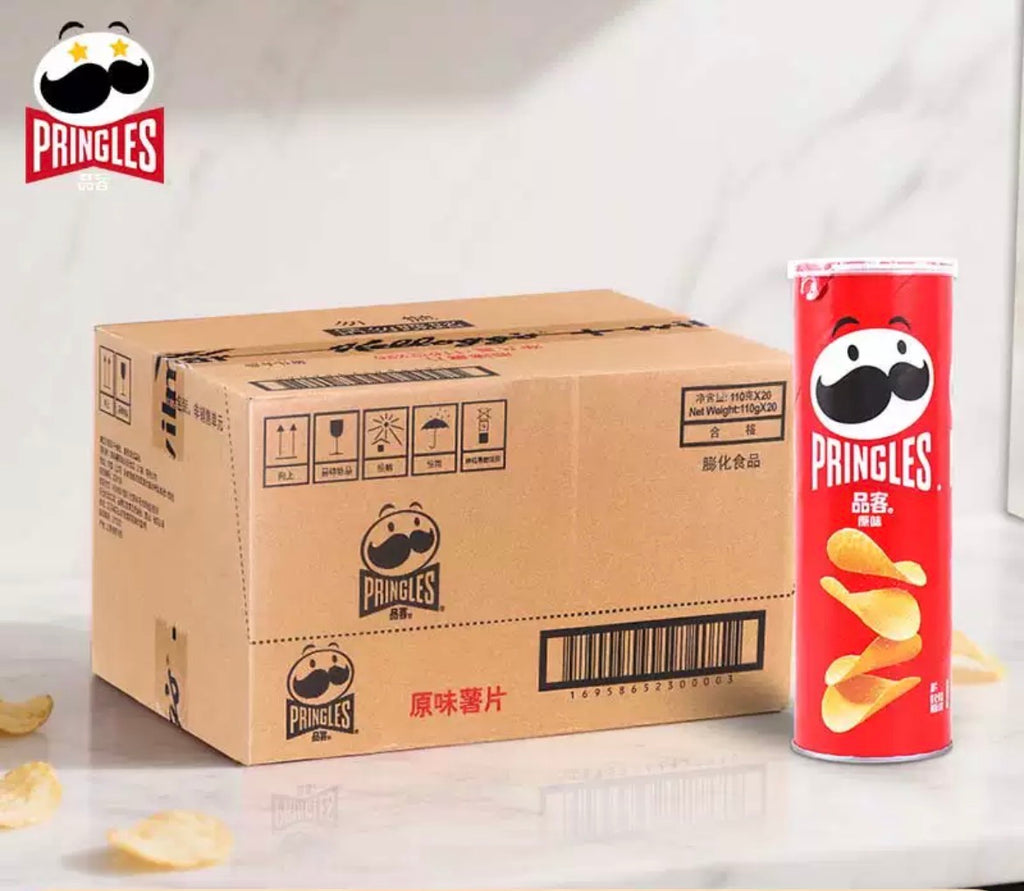 Wholesale Carton Deal 🔥: 20 Cans of 110g Pringles Potato Chips (Assorted Flavours)
