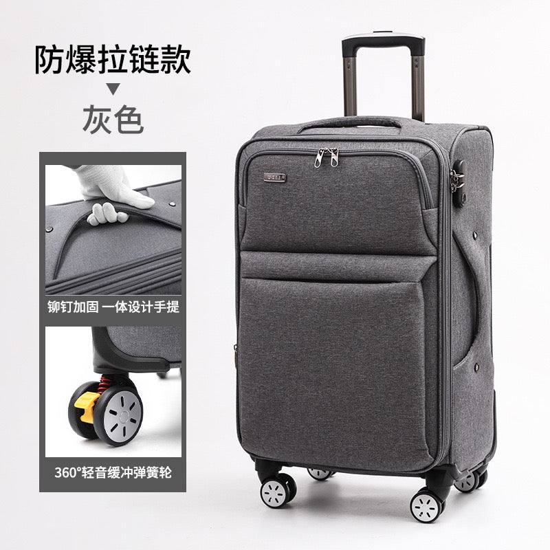 Oxford Fabric Waterproof Travel Luggage Set (20/24/28”)