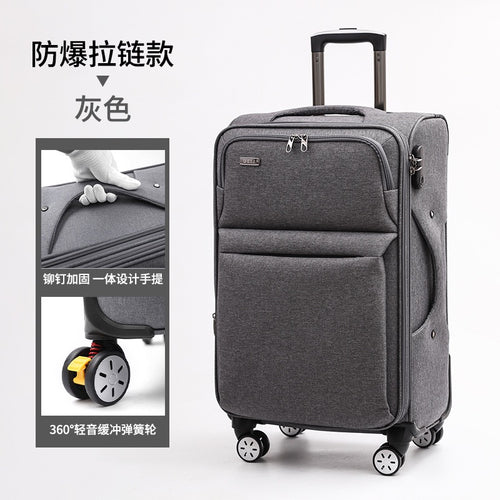 Oxford Fabric Waterproof Travel Luggage Set (20/24/28”)