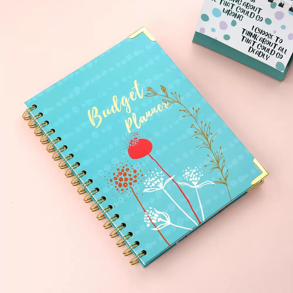 Hardcover Budget & Finance Planner Notebook