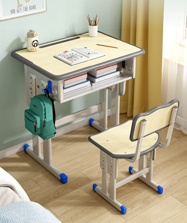 Adjustable Kids Study Desk & Chair Set