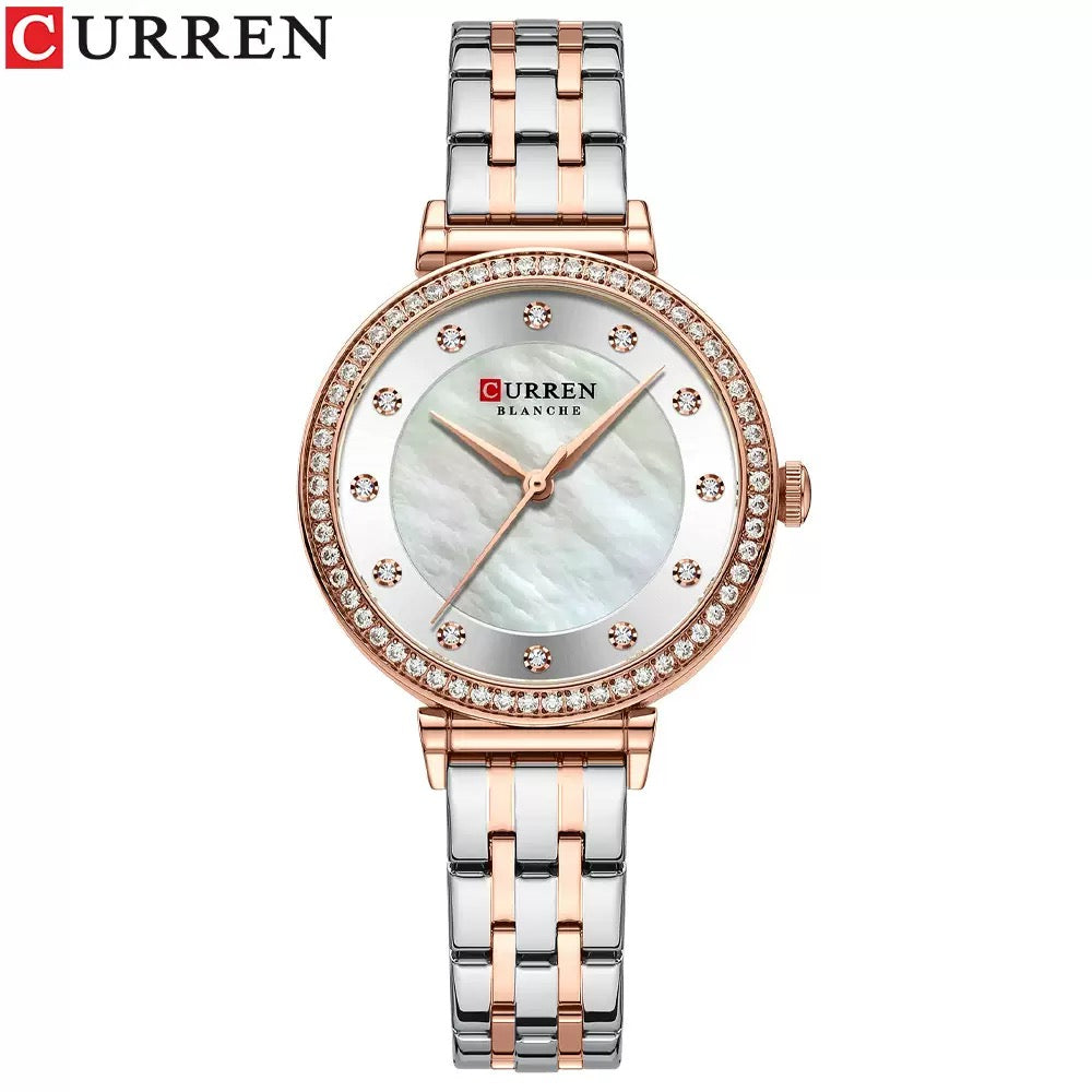 CURREN Blanche Chic Women’s Stainless Steel Watch (Comes Boxed)