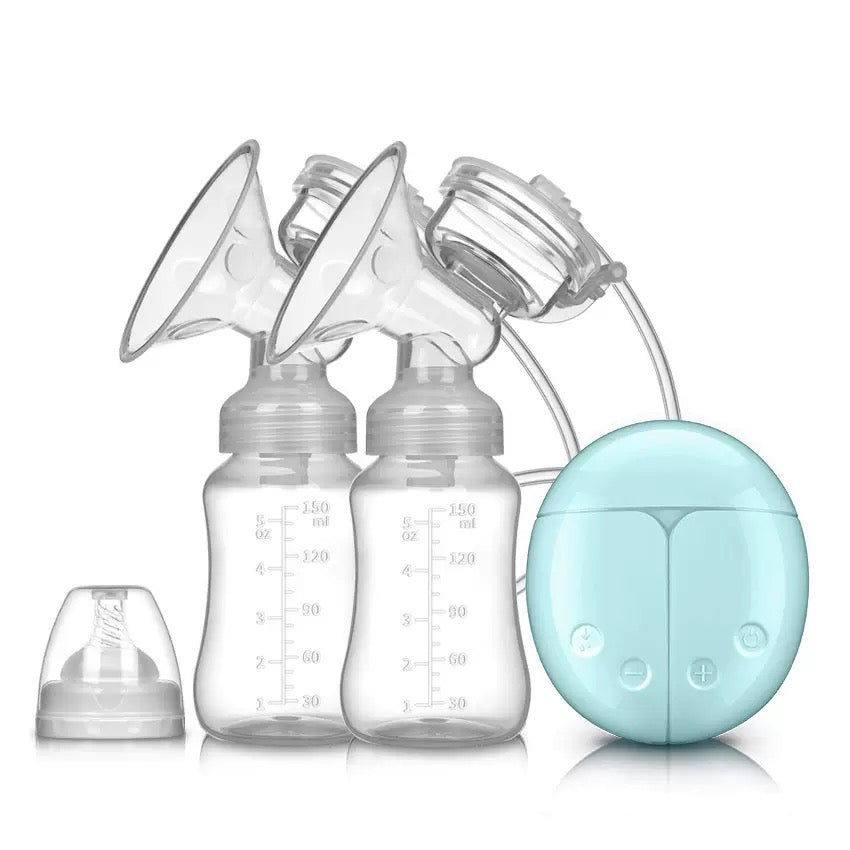 Portable Electric Double Breast Pump | Rechargeable BPA-Free Milk Extractor Set