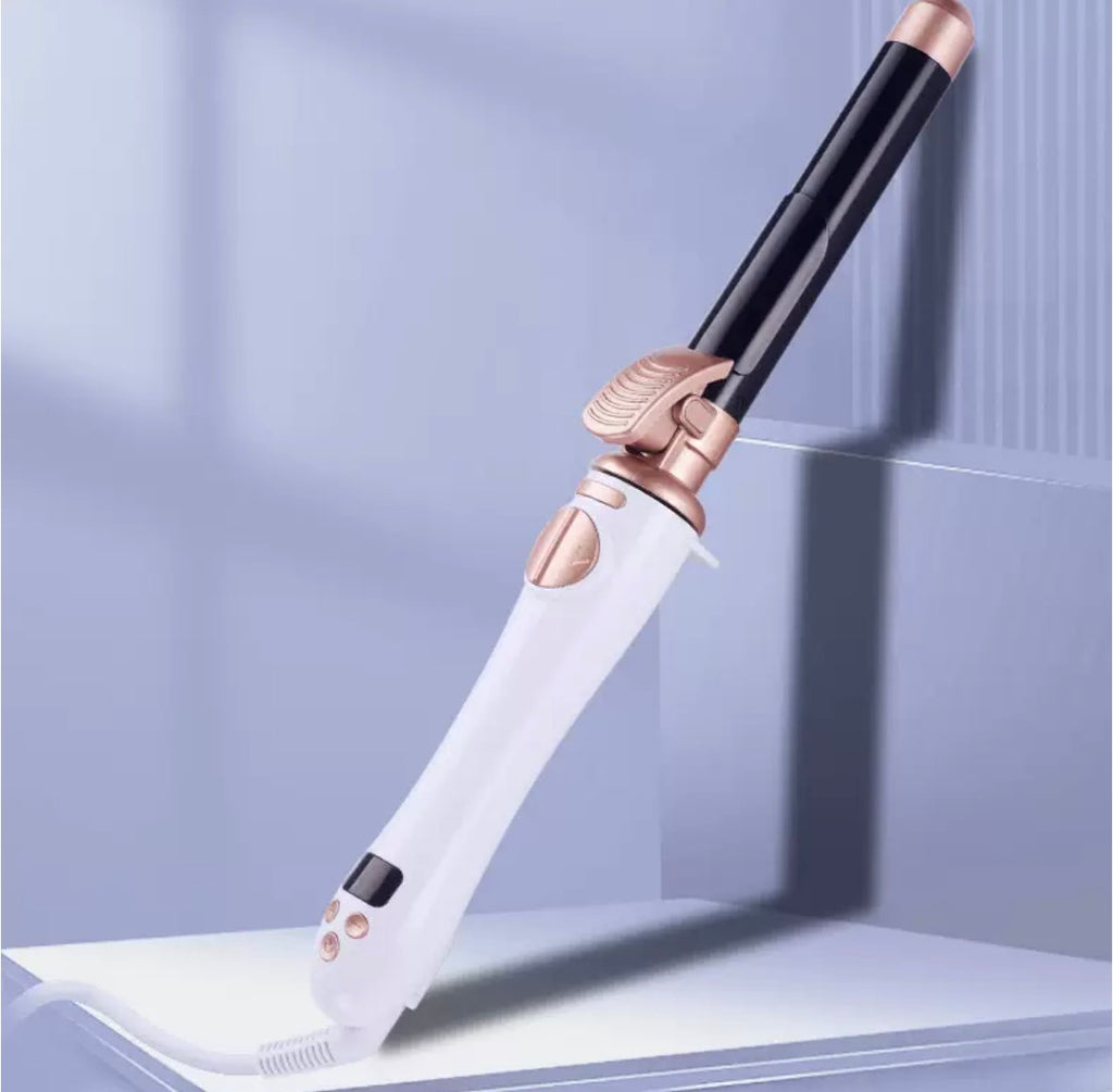 Automatic Rotating Hair Curling Iron with Digital Temperature Display (25mm)