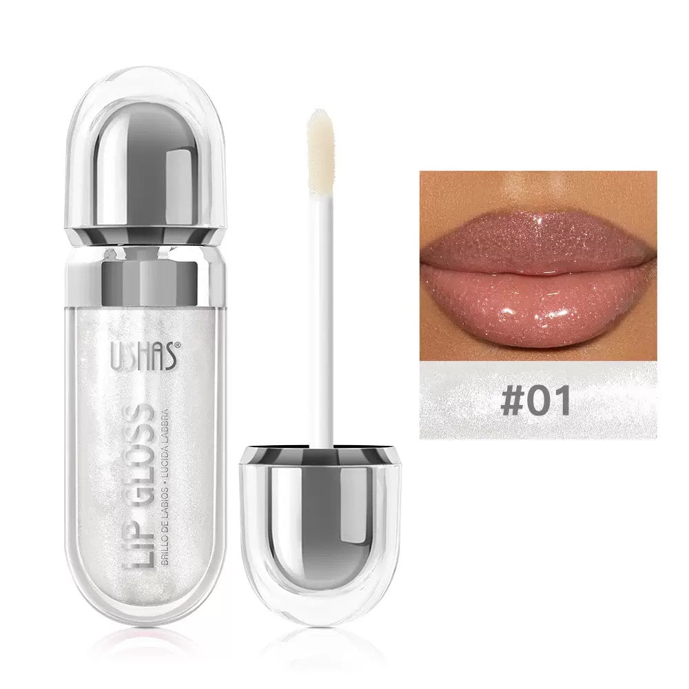 Ushas Glossy Shimmer Lip Gloss (MOQ-6 pieces)