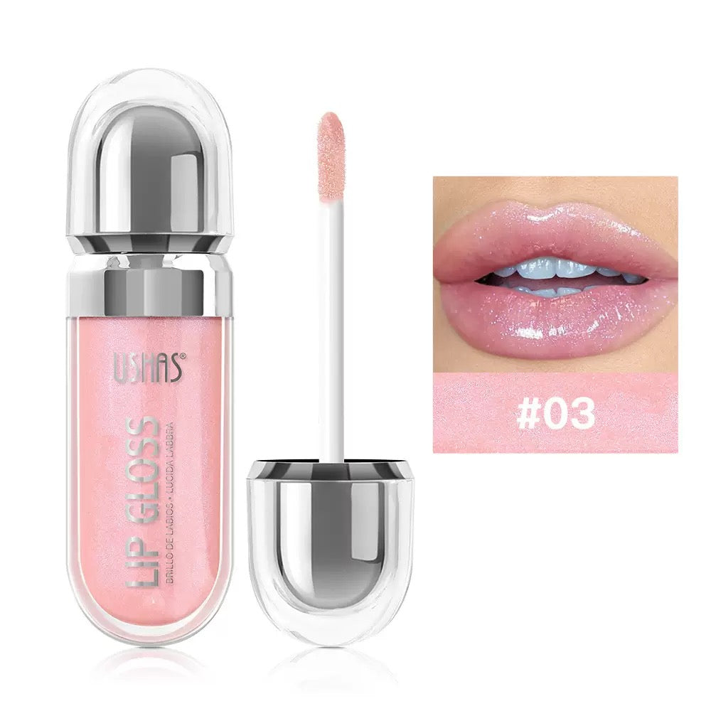 Ushas Glossy Shimmer Lip Gloss (MOQ-6 pieces)