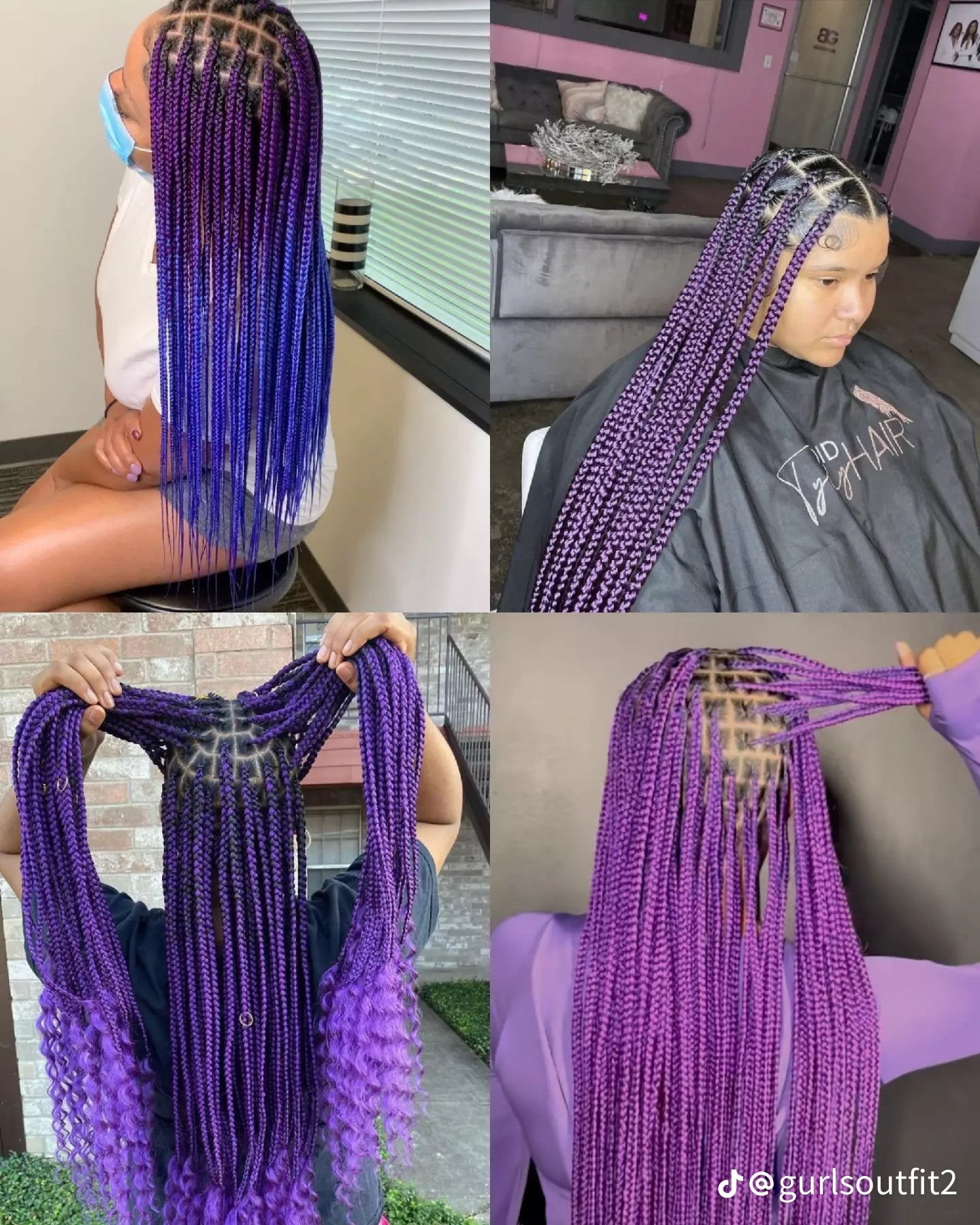 82 inches 165g Kanekalon Jumbo Braids extensions in Assorted Colours