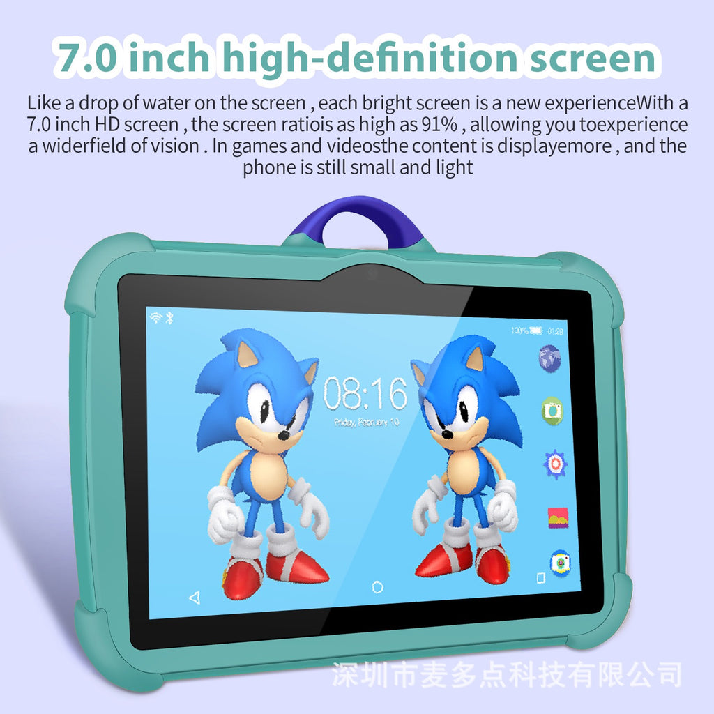 Kids Educational Learning & Games Android Tablet/ 7” HD Screen/ 4GB+64GB/ Dual Camera
