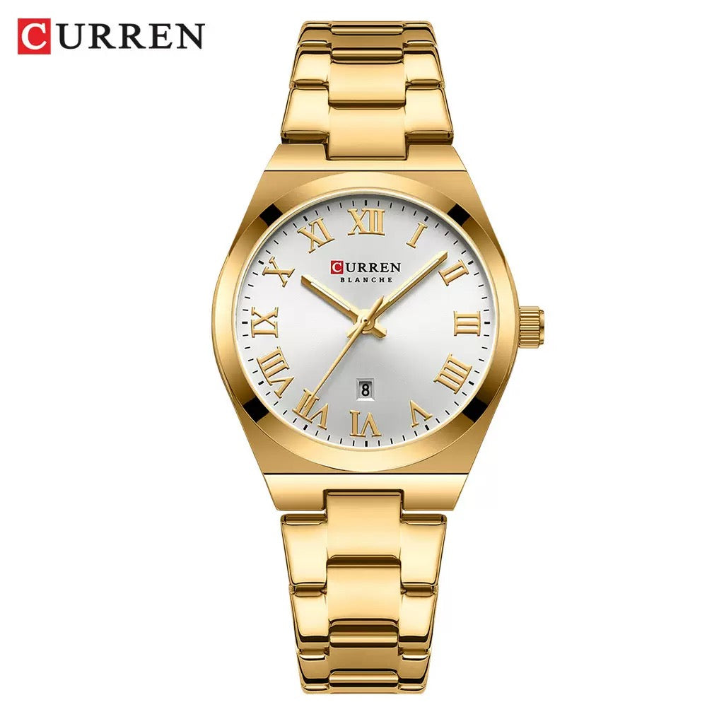 CURREN Blanche Elegant Women’s Stainless Steel Watch (Comes Boxed)