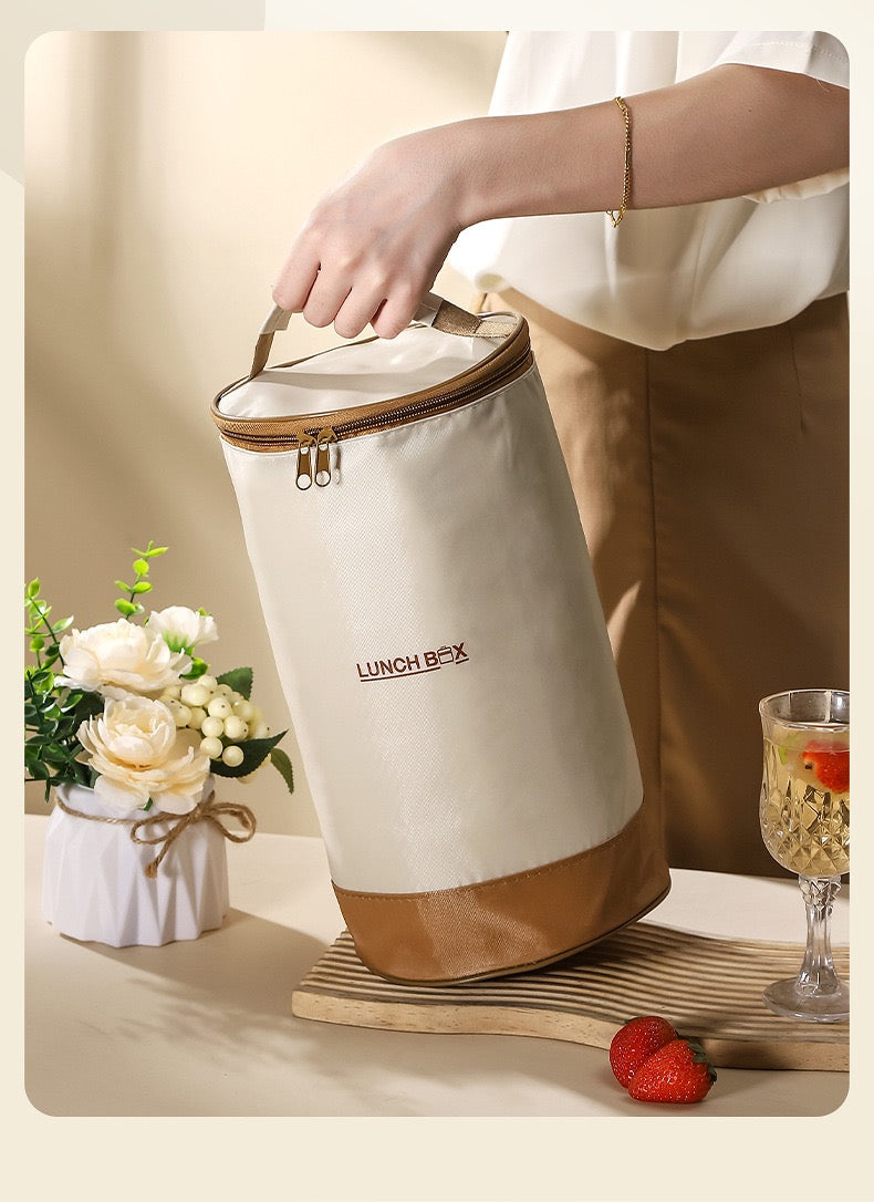 Multilayered Insulated Lunch Box with Thermal Bag