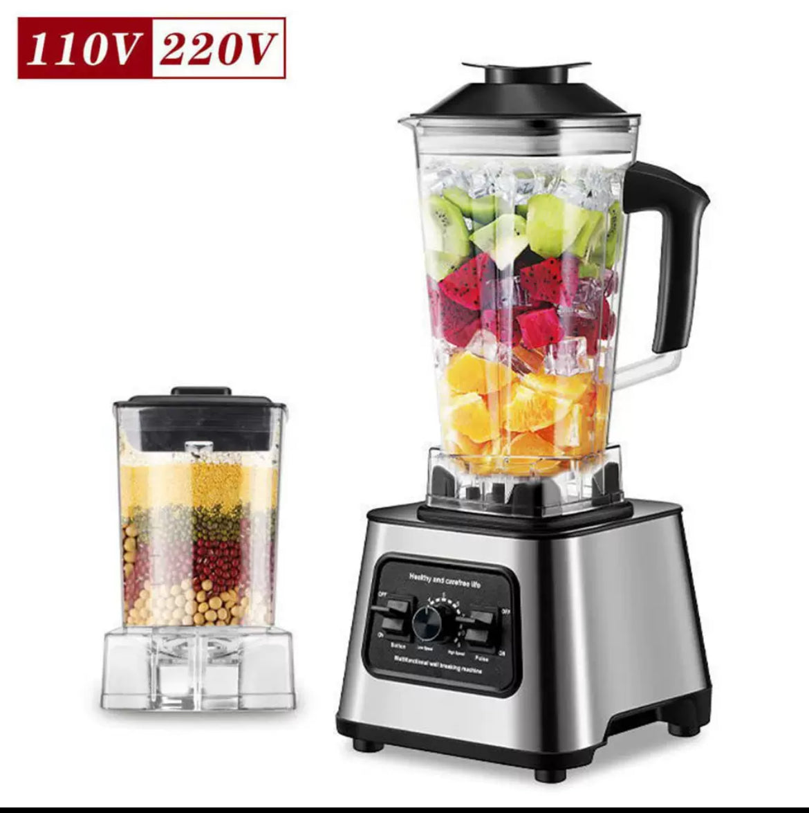 Multi-Purpose 2.5L Capacity High-Power Blender (2-in-1)