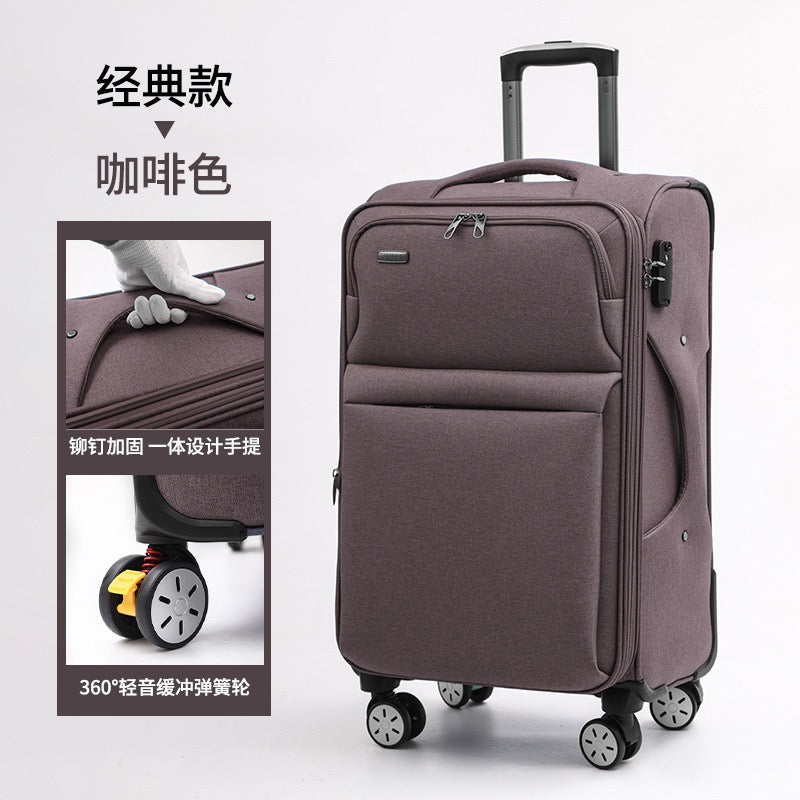 Oxford Fabric Waterproof Travel Luggage Set (20/24/28”)