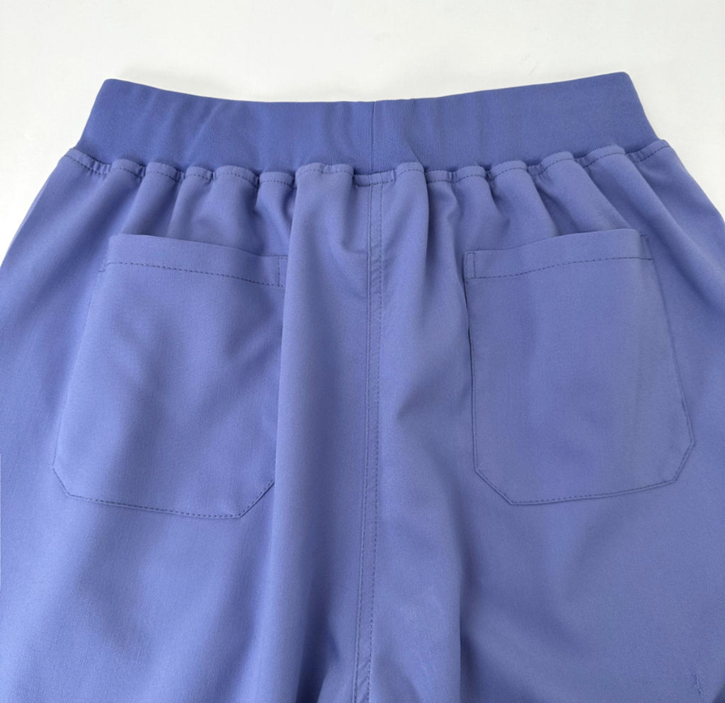 Premium Unisex Medical Scrubs Set | Breathable Top & Pants with Utility Pockets