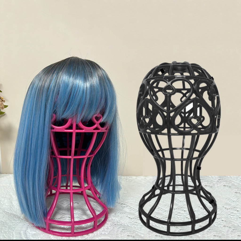 Plastic Wig Display Stand (Set of 3)