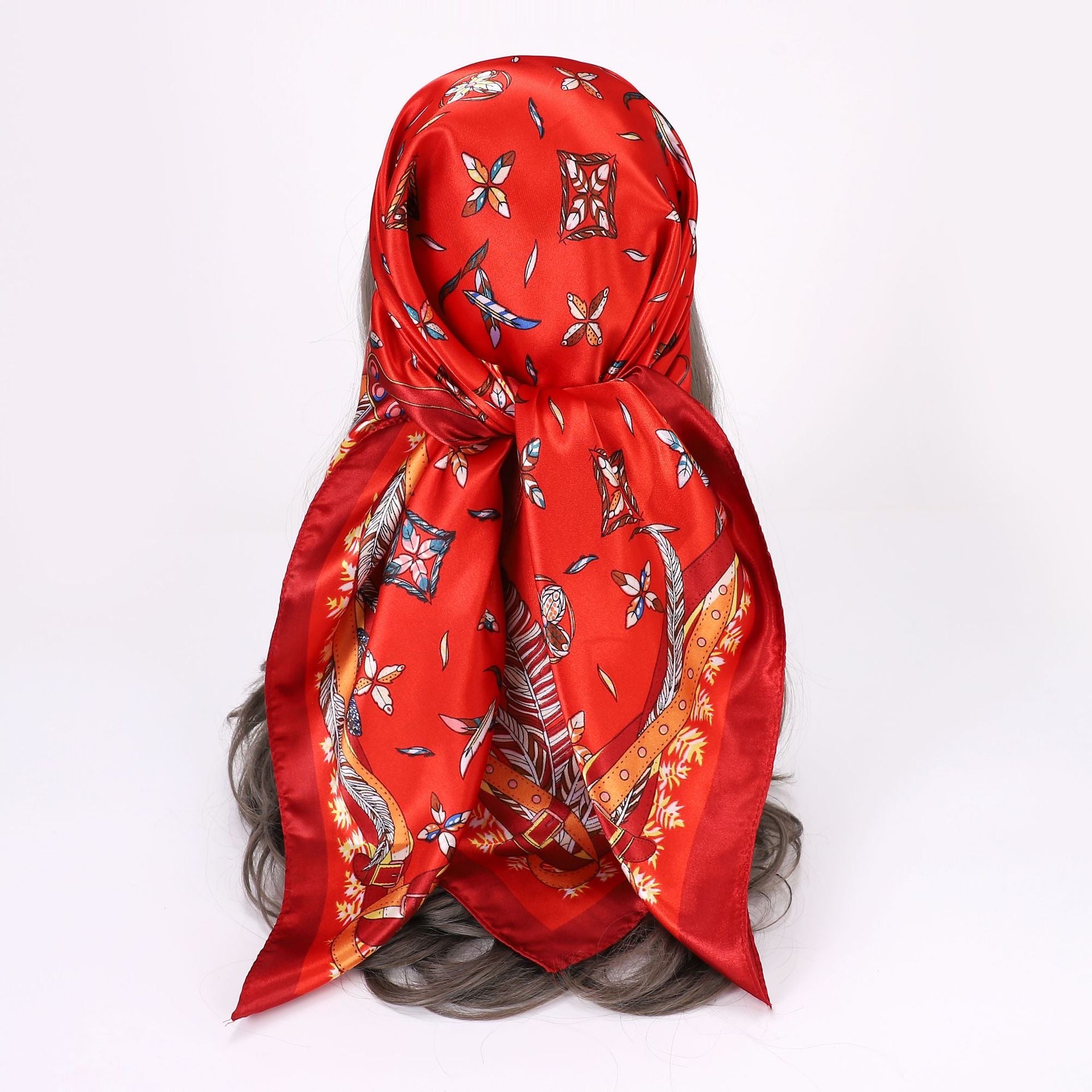 90x90cm High Quality Silk Scarves (Set of 6 designs)