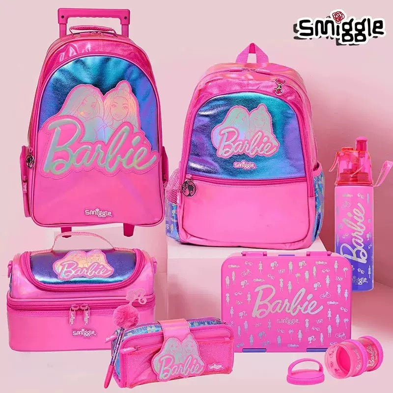 4-Piece Kids School Backpack Set – Cartoon Backpack, Lunch Bag, Pencil Case & Water Bottle