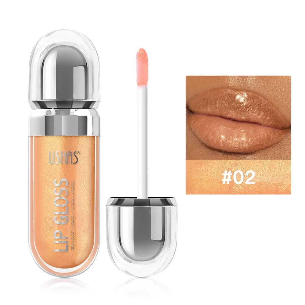 Ushas Glossy Shimmer Lip Gloss (MOQ-6 pieces)