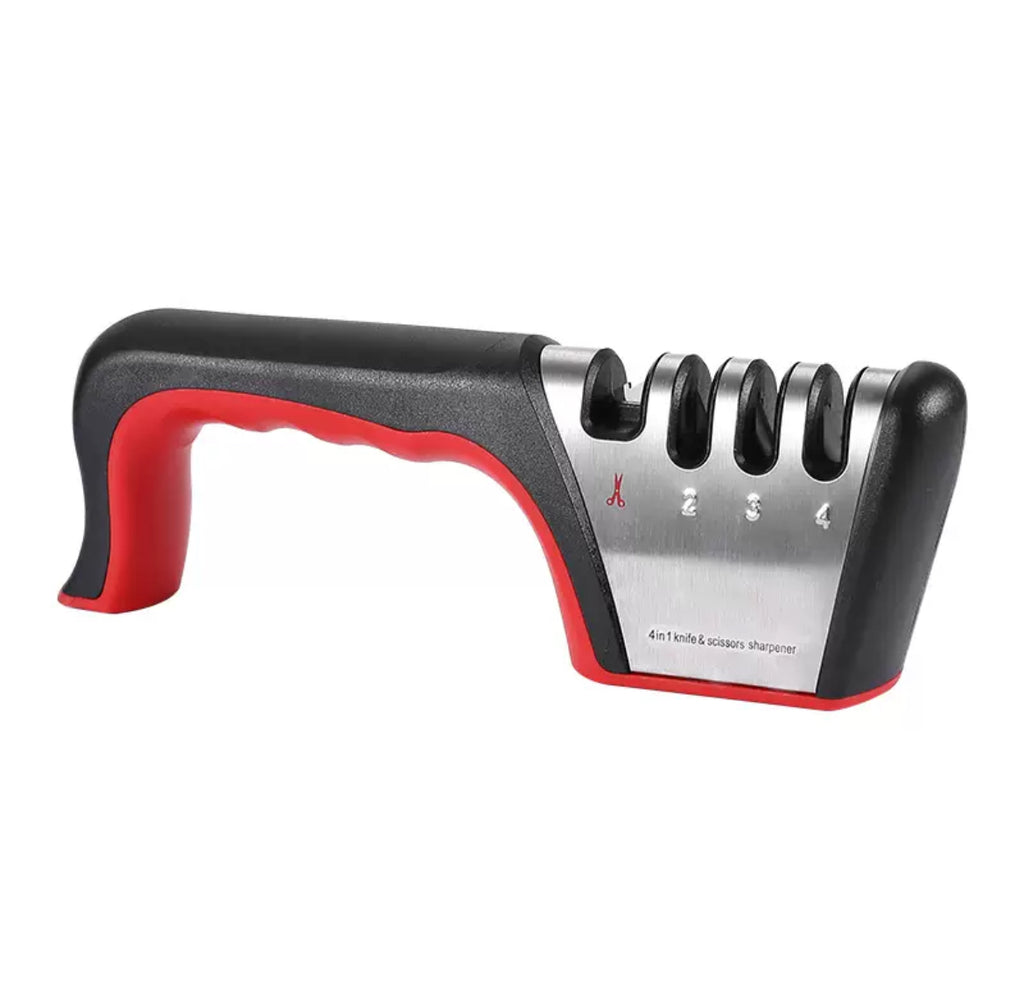 4-in-1 Manual Knife/Scissors Sharpener