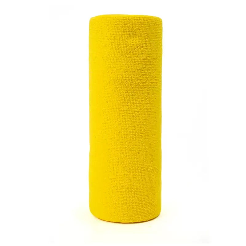 Reusable Microfiber Cleaning Cloth Rolls- 6 Pack Washable Kitchen Towels