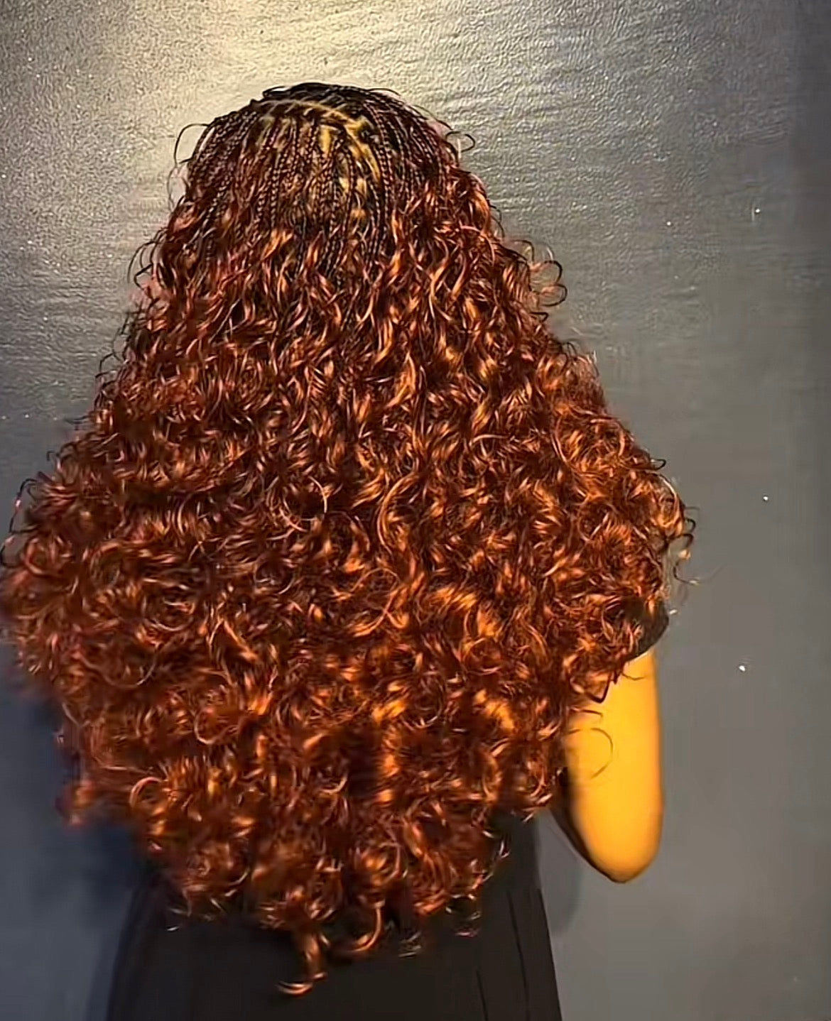 20 inches 150g Italian Curly Braids extensions: 3-4 Packs for a full head