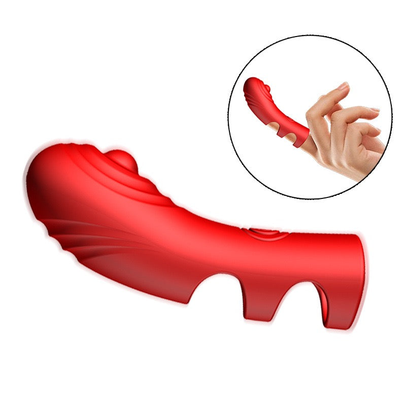Finger Vibrator for Clitoris, Nipple, Vaginal, Anal, G Spot Stimlator