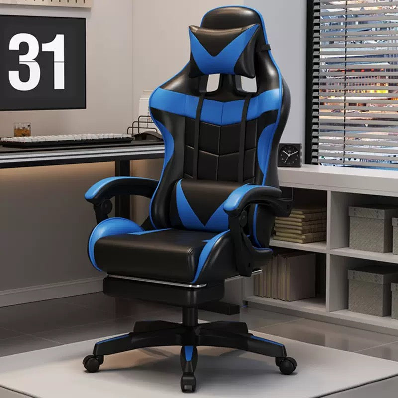 Ergonomic Gaming/Office Chair with Footrest