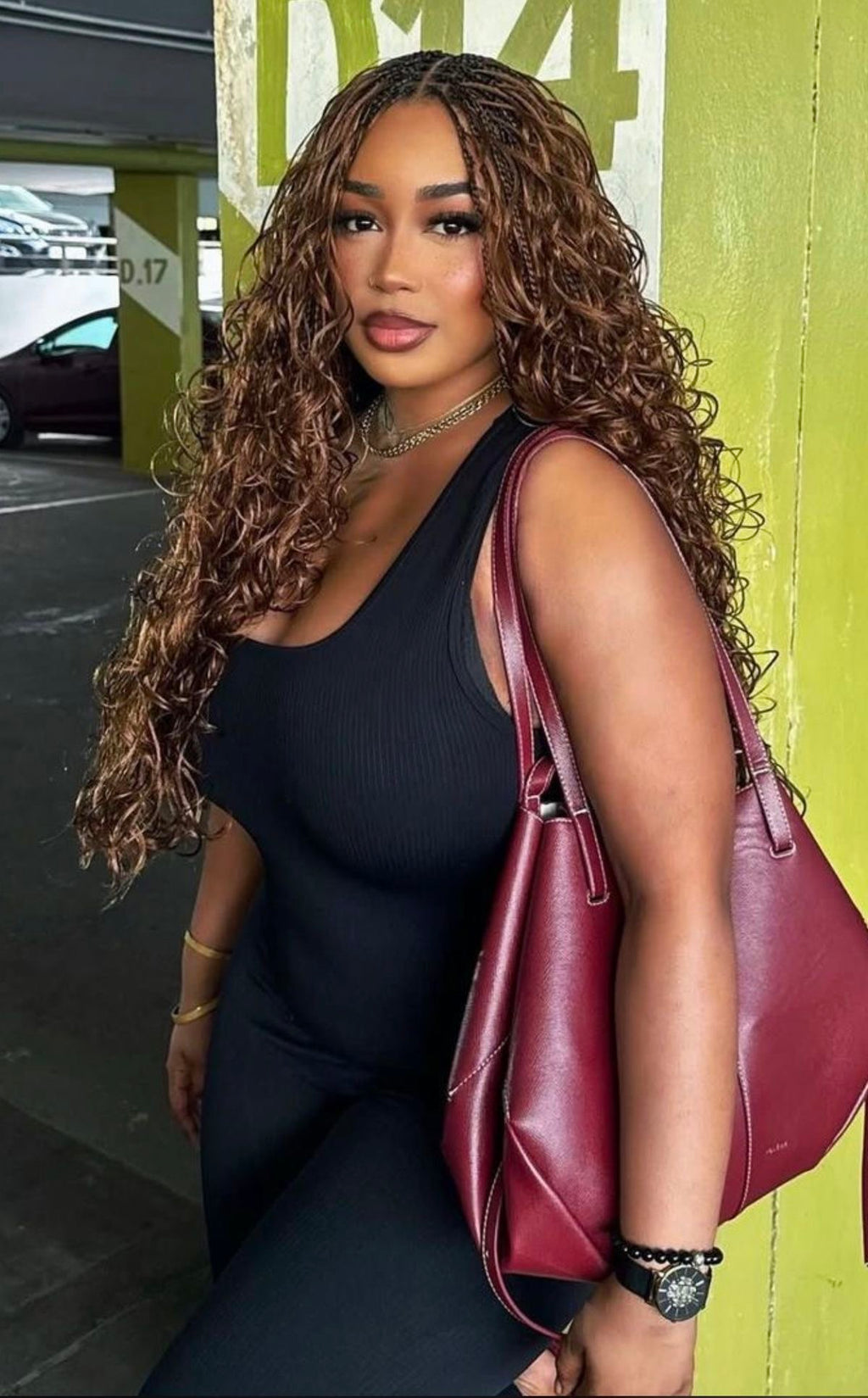 20 inches 150g Italian Curly Braids extensions: 3-4 Packs for a full head