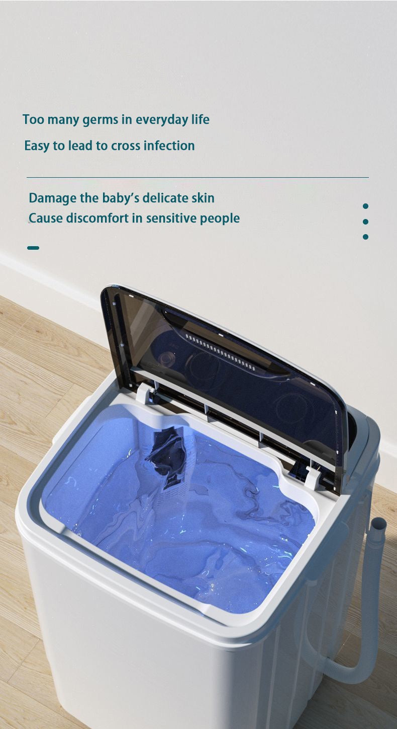 7.5KG Capacity Compact Mini Washing Machine