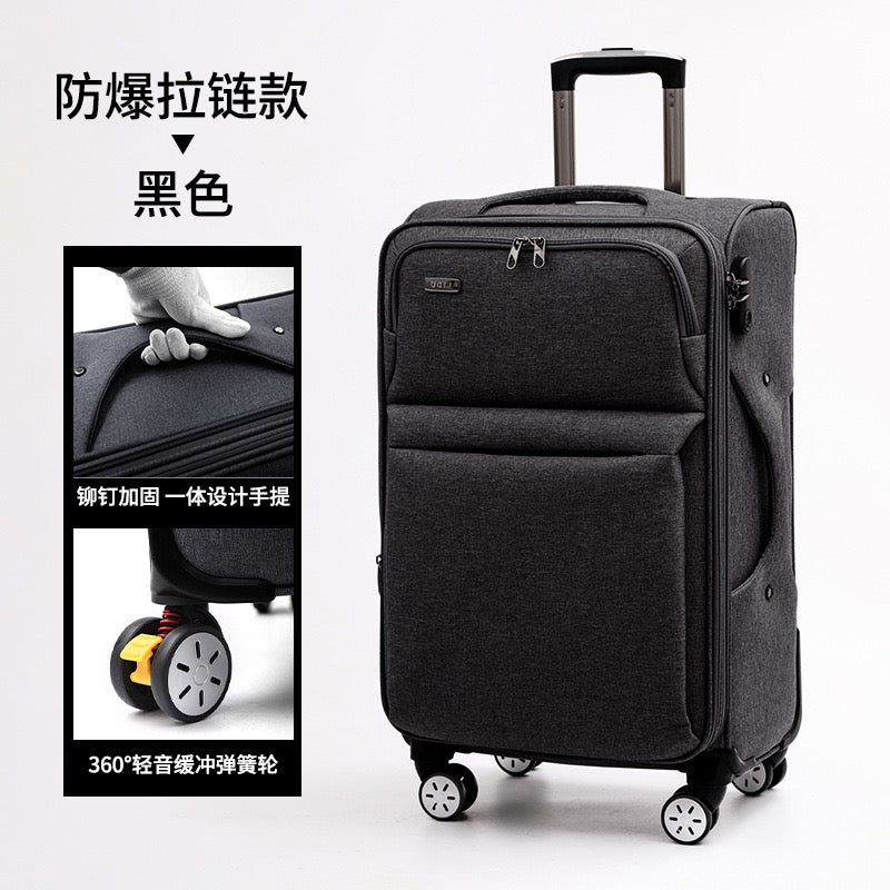 Oxford Fabric Waterproof Travel Luggage Set (20/24/28”)