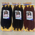 120g 24 inches Kanekalon Afro Kinky Curly Extensions in Assorted Colours