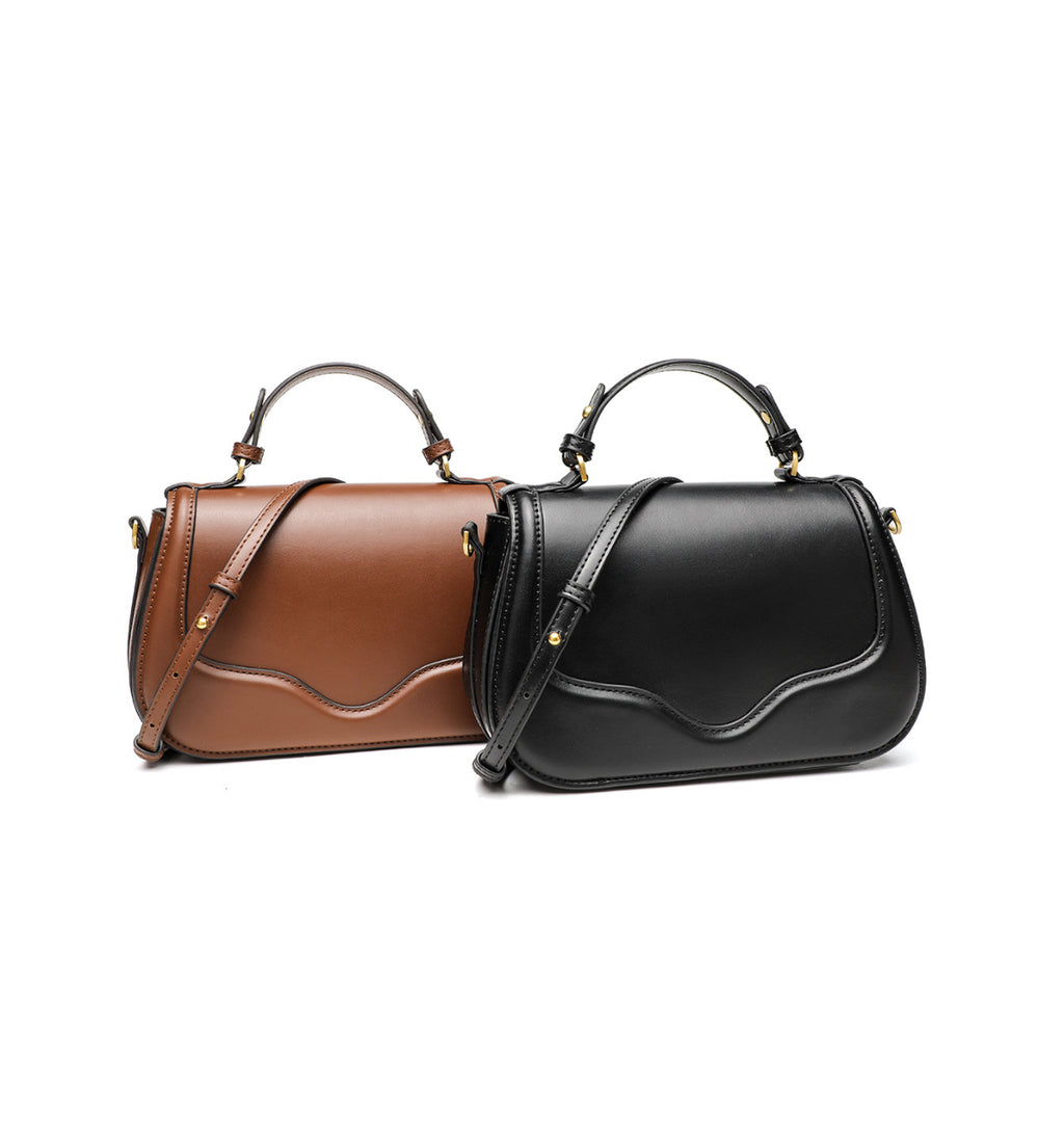 Minimalist Top-Handle Satchel Bag