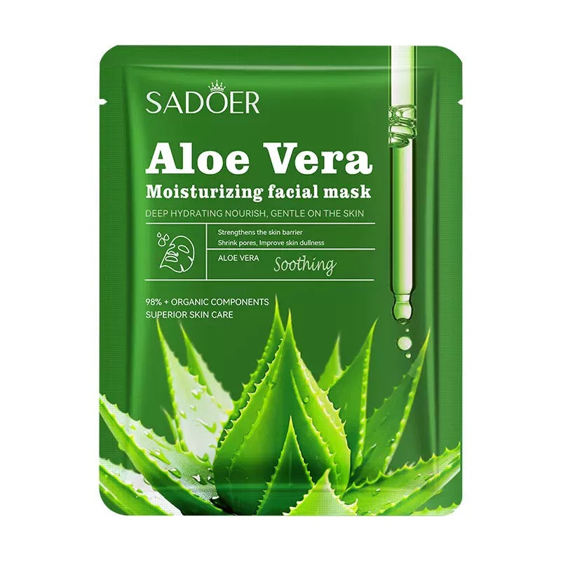 SADOER Plant & Fruit Sheet Face Mask Set (Pack of 11 – Mixed Variants)