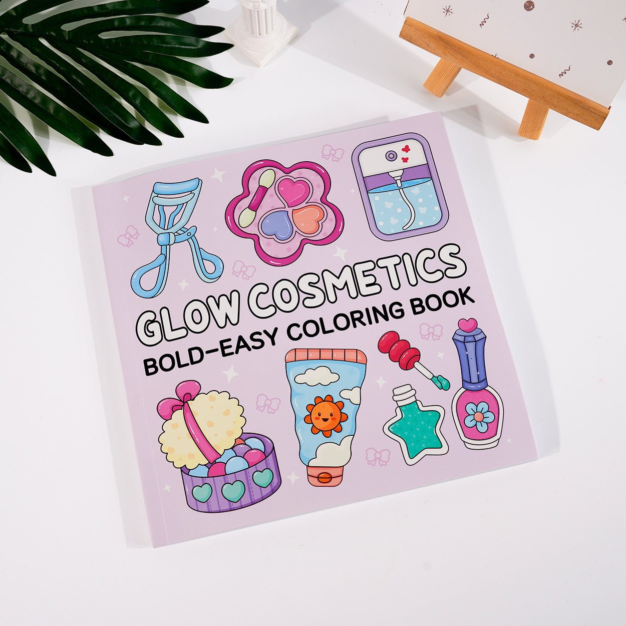 Cute Girly Aesthetic Coloring Book Set (Set of 5 Books)