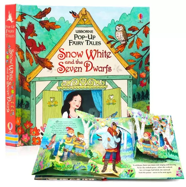 (Set of 10 Books) Children’s 3D Pop-Up Book Collection: Educational & Fairy Tale Set