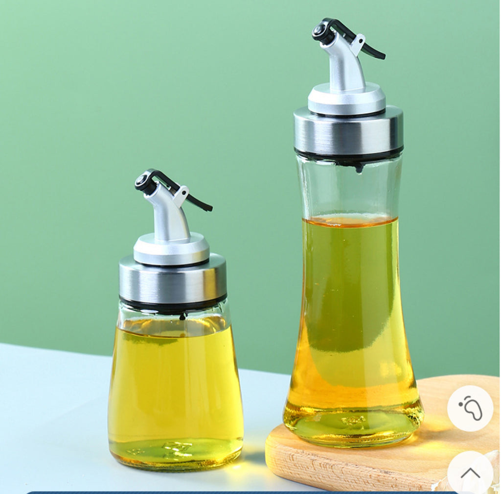 Glass Oil & Vinegar Dispenser Bottle (170ml / 200ml)